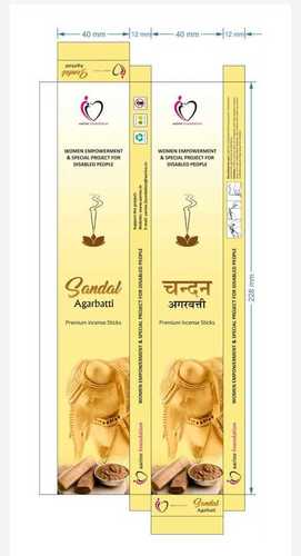 5-10 Inches Chandan Fragrance Agarbatti For Home And Temple