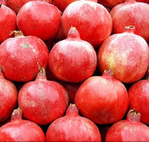 Pomegranate - Small Round 1kg Whole Fruit | Non-Glutinous, Sweet Red Taste, Rich in Antioxidants and Vitamins, Supports Healthy Sleep and Skin