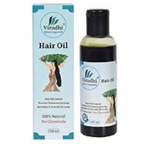 Anti Dandruff And Hair Fall Virudhi Herbal Hair Oil For Smooth Silky Hair