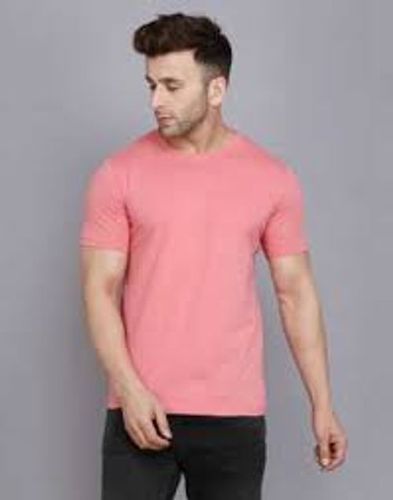 Good Quality Soft And Fabric Comfortable Attractive Pink T Shirt