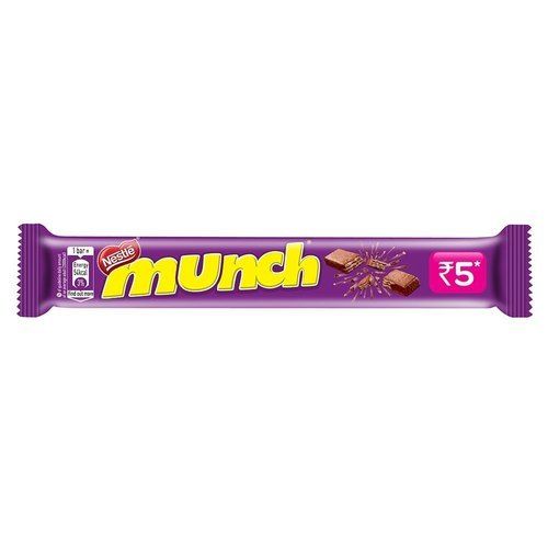 Indian Origin 8 Month Shelf Life And Sweet Chocolate Flavor Brown Nestle Munch