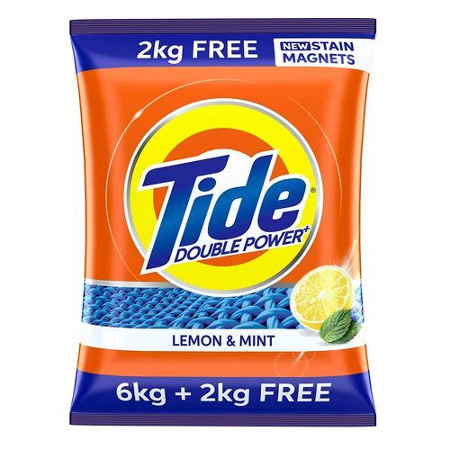 New Lemon And Mint Scented Double Power Tide Washing Powder