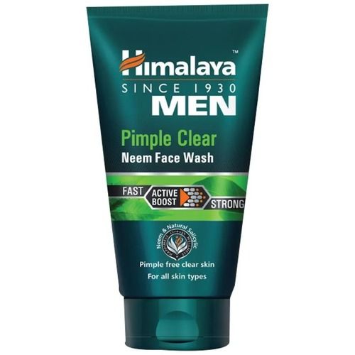 Pack Of 180ml Himalaya Mens Pimple Clear Neem Face Wash