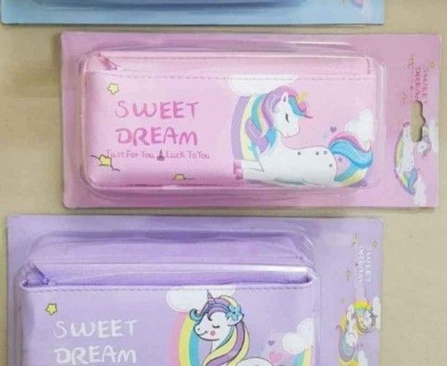 Plastic Unicorn Art Polyester Pencil Box For Store Your Pencils And Pens