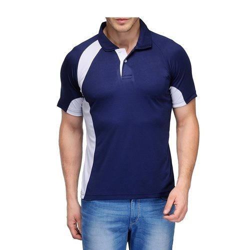 Short Sleeves Collor Sports Mens T Shirts For Casual And Regular Wear Age Group: Above 18