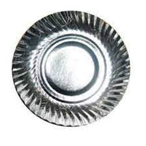 Silver Coated 11 Inch Disposable Serving Party Paper Plates