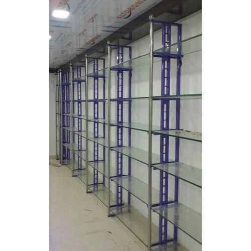 Stainless Steel 7-8 Feet Medical Rack For Medicine And Other Pharmaceutical Items