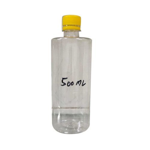 Plastic Transparent Gli Screw Cap Pet Bottle, 500 Milliliter