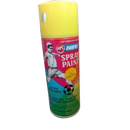 Weather Resistant And Long Lasting Abro Yellow Spray Paint For Metal ...
