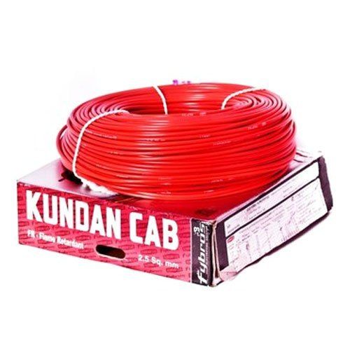  Red Color Electric Wire For Industrial And Domestic Use With 2.5 Sq.Mm Frequency (Mhz): 50 Megahertz (Mhz)