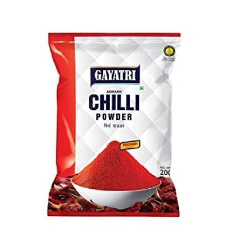 Dried Longer Shelf Life 100 Percent Organic Gayatri Red Chilli Powder Hygienically Prepared