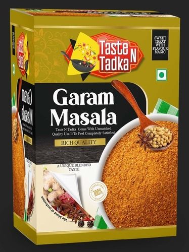 Green 100 Percent Pure And Fresh No Added Preservatives Garam Masala For Cooking