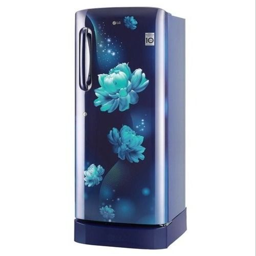 Lg Smart Single Door Refrigerator In Blue Color Capacity: 215 Liter/Day