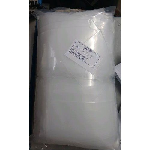 3X4 Inch Water Proof Transparent Plain White Polythene Cover For Packaging Hardness: Soft