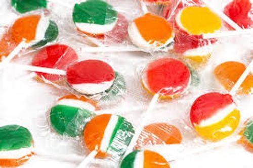 Assorted Of 3 Delicious Milky Fruits Pop On Lollipop Candy  Additional Ingredient: Sugar