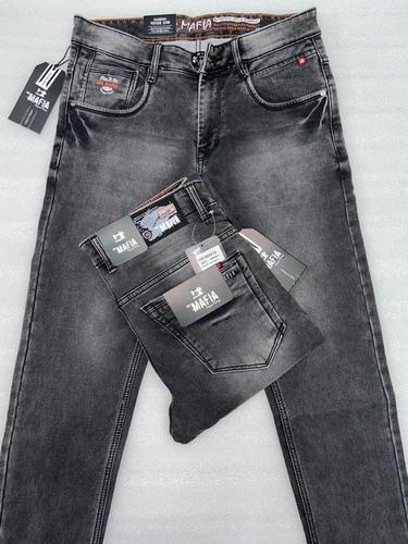 Attractive And Breathable Summer Wear Stylish Grey Denim Jeans For Men