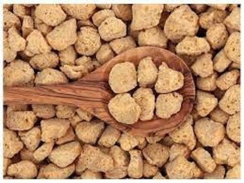 Brown Healthy And Nutritious Soya Chunks With 52% Protein For Cooking Usage