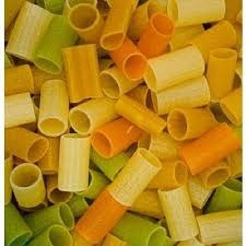 Colorful Tasty And Salted Food Grade Papad Pipe For Daily Snack Usage