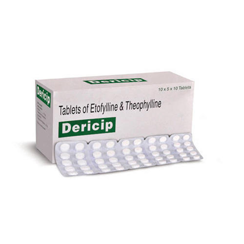 Dericip Tablets Of Etofyline And Theophylline Specific Drug