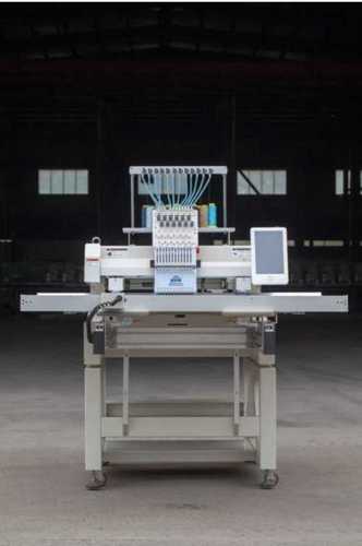 Hsw Single Head Computerized Embroidery Machine Mild Steel Body Material