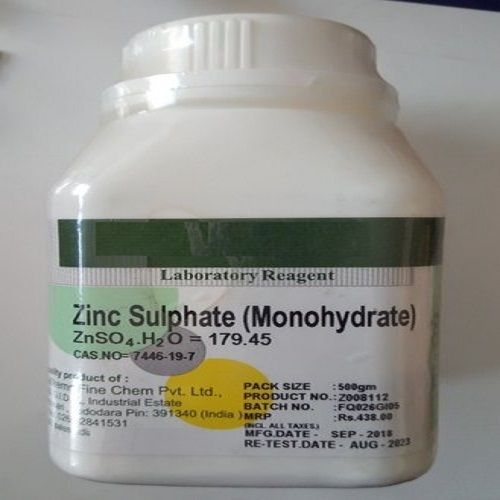 Multipurpose Dietary Supplement Rich In Minerals White Zinc Sulphate Powder