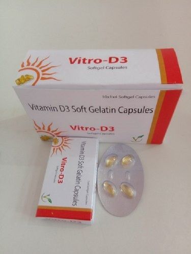 Vitamin D3 Capsules 10 X1 X 4