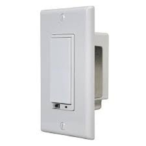 White Plastic Electrical Switch Buttons - Max Voltage 240V, Easy Installation, Durable Design for Home & Industrial Use, Portable & Installed Options