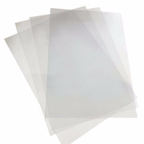 White Transparent Pp Plastic File Cover For Industrial Office Use And Reusable Hardness: Soft