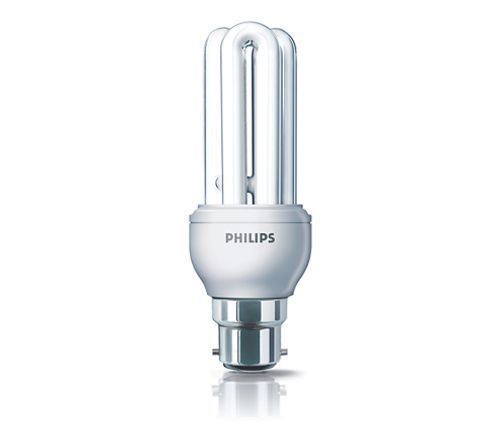  Genie Compact Fluorescent Stick White Phillips Bulb Design: Round