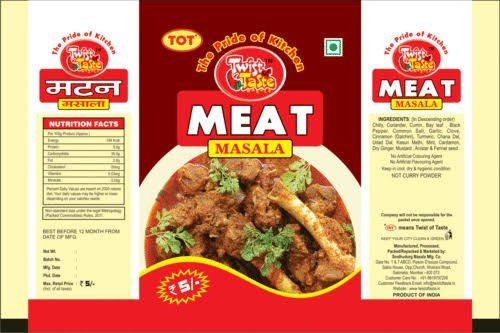 100% Pure Hygienically Prepared No Added Preservatives Spice Meat Masala