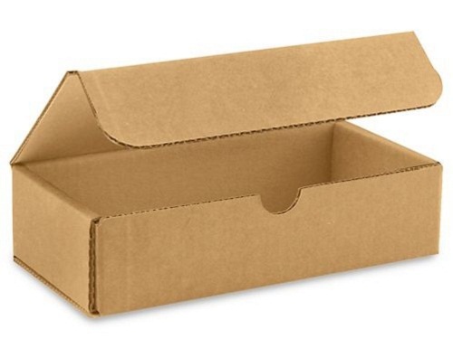 आयताकार पर्यावरण के अनुकूल और हल्का आयताकार भूरा 3 प्लाई पेपर नालीदार बॉक्स