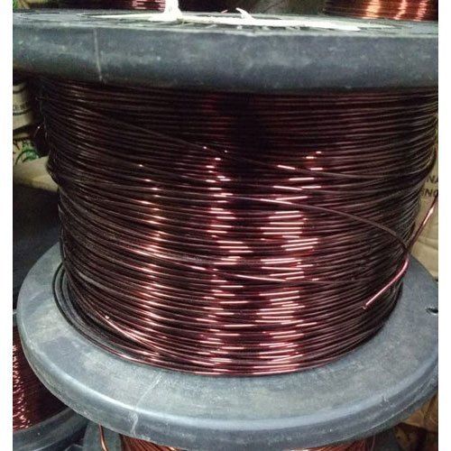 Red Enameled Durable And Strong Copper Winding Wire For Motors And Fitting