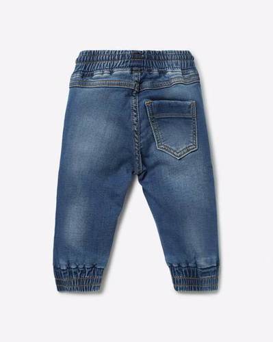 Fade Resistant And Machine Washable Elastic Baby Wear Blue Jeans Pants Age  Group: 1-2 Years at Best Price in Thiruvananthapuram
