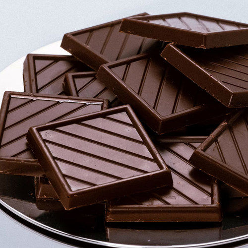 Gluten Free Hygienic Prepared Mouthwatering Taste Dark Brown Chocolate