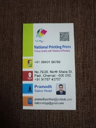 Hard Paper Perfect Shape Fine And Glossy Elegant Print Business Cards Printing Service