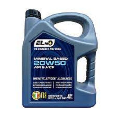 Black Long Lasting High Performance Elmo 10 W 30 Mineral Based Lubricant Oil