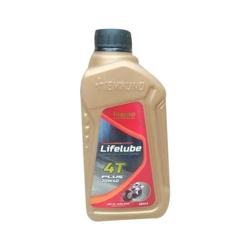 Black Long Lasting Multi Purpose Lifelube 4T Engine Oil For All Season Use