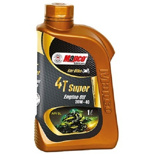 इंजन को सुचारू रूप से और कुशलता से चलाने के लिए ब्लैक मैपको 4T सुपर लुब्रिकेंट ऑयल
