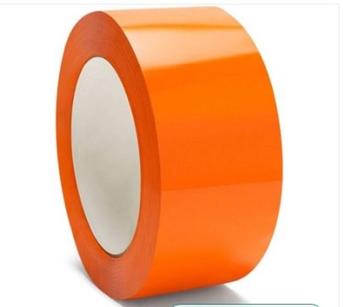 Orange Color 60mm Width And 30 Meter Length Plain Adhesive Bopp Tape