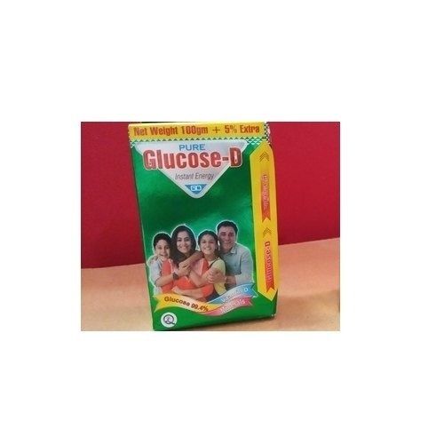 Pure Glucose D For Instant Energy, Packaging Size 105 Gram Packaging Size