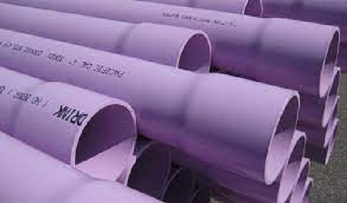 पर्पल हैवी-ड्यूटी क्रैक-रेसिस्टेंट राउंड पीवीसी प्लास्टिक पाइप, 1.3-3 मिमी मोटाई और 3-6 मीटर लंबाई मोटाई: 1.3 मिमी से 3 मिमी मिलीमीटर (मिमी)