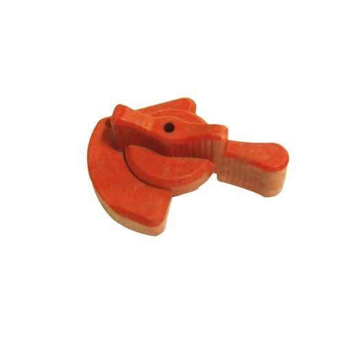 Ruggedly Constructed Abs Material Orange Plastic Components With 8 Inch Length  Hardness: Rigid