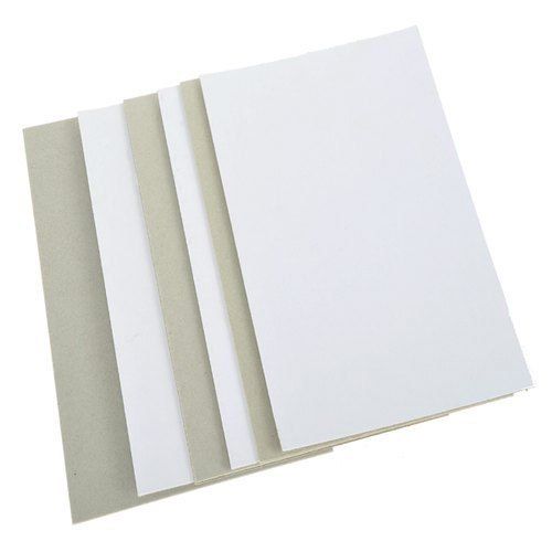 White Wood Pulp Thickness 0.28mm-0.58mm Offset Printing 200 Gsm Single Side 21 Inch Duplex Board 