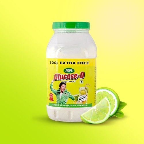 100 Gram Packaging Size Lemon Flavor Glucose-d Instant Energy Powder