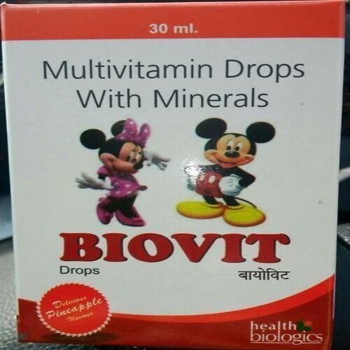 30Ml Biovit Multivitamin Drops With Minerals For Kids Medicine Raw Materials