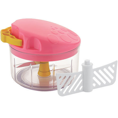 Dishwasher Safe Portable Quick Cutter Chopper With 2 Attachment