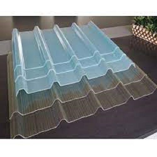 Durable And Long-lasting Rectangular Frp Corrugated Roofing Sheet For Domestic Use