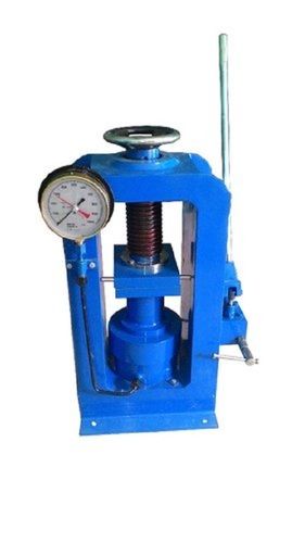 Blue Heavy Duty Ruggedly Constructed Mild Steel Compression Testing Machine