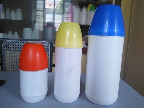 Highly Durable HDPE Plastic Glypho Shape Pesticides Bottles Solid Plastic Leak Proof