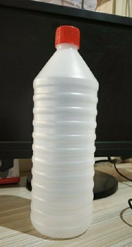 White Light Weight Empty Phenyl Solid Plastic Bottle For Storage Chemical 1 Liter